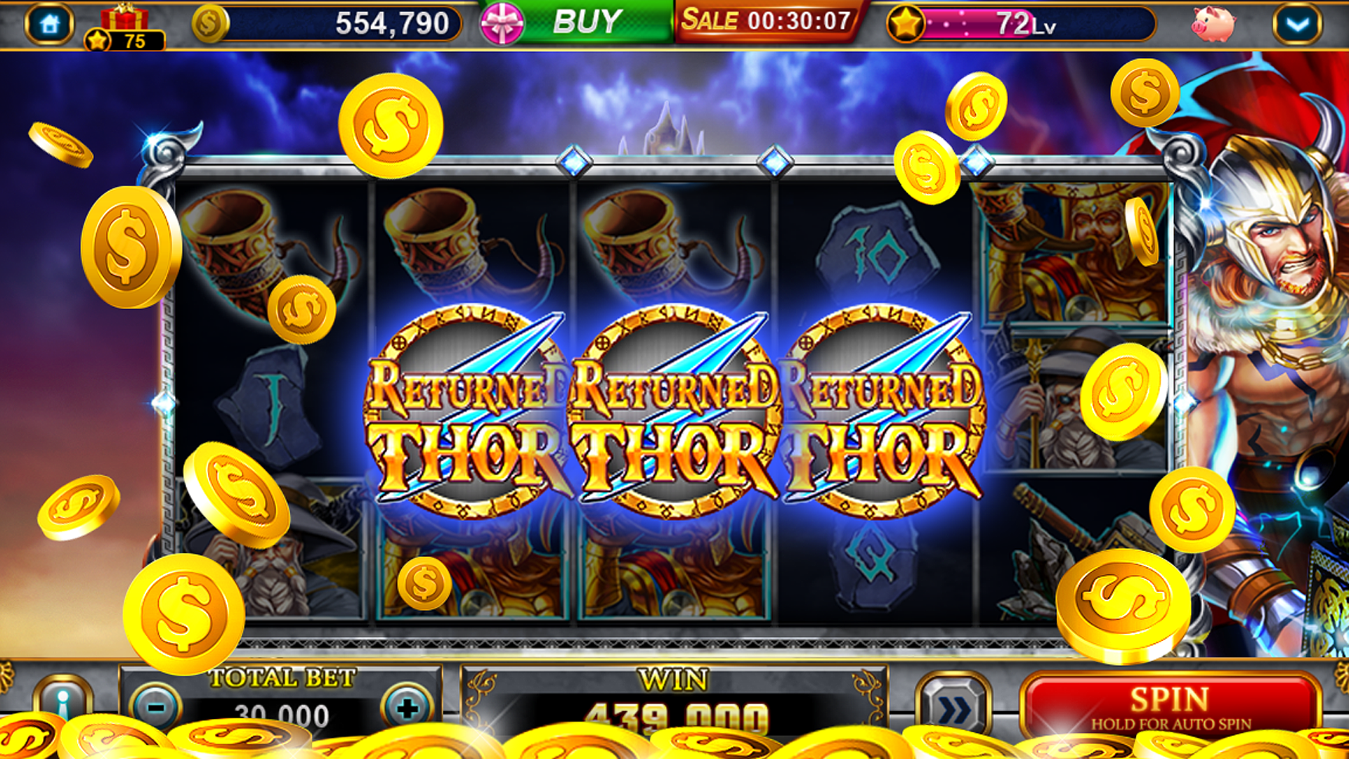 Superph App Game Selection Screen